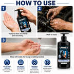 how to use onwex invisible hand protection barrier step by step