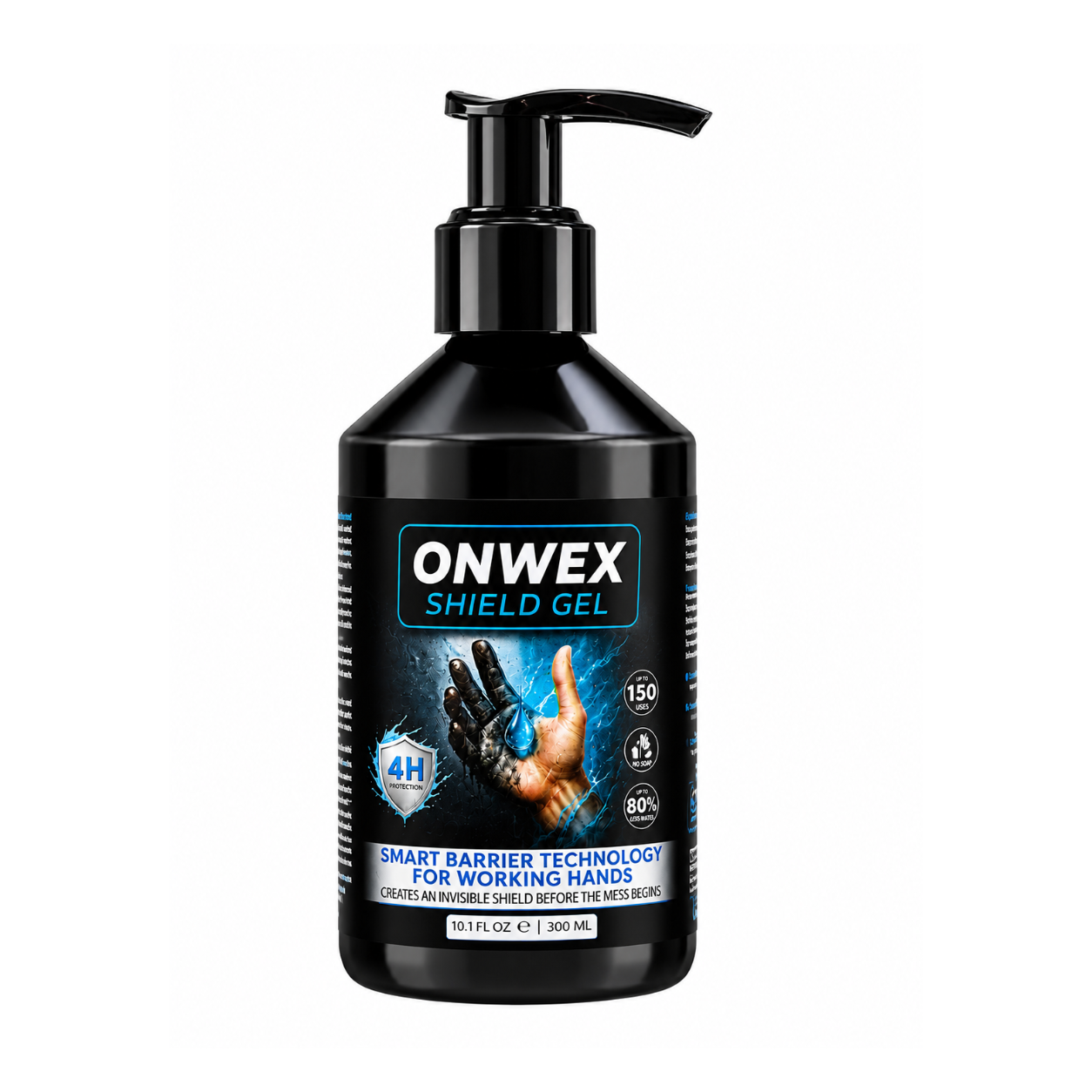 ONWEX Personal Bottle 300ml - Invisible Hand Protection Shield Gel