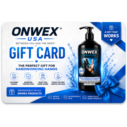 ONWEX USA digital gift card for hand protection products